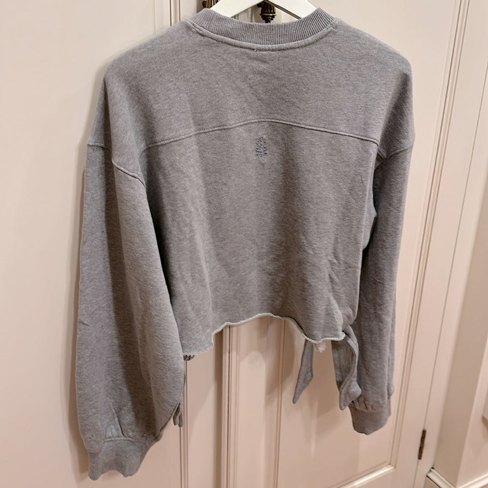 FP Movement NWT Odette side ties sweatshirt XS - Picture 7 of 9